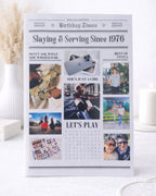 custom personalised birthday newspaper gift India