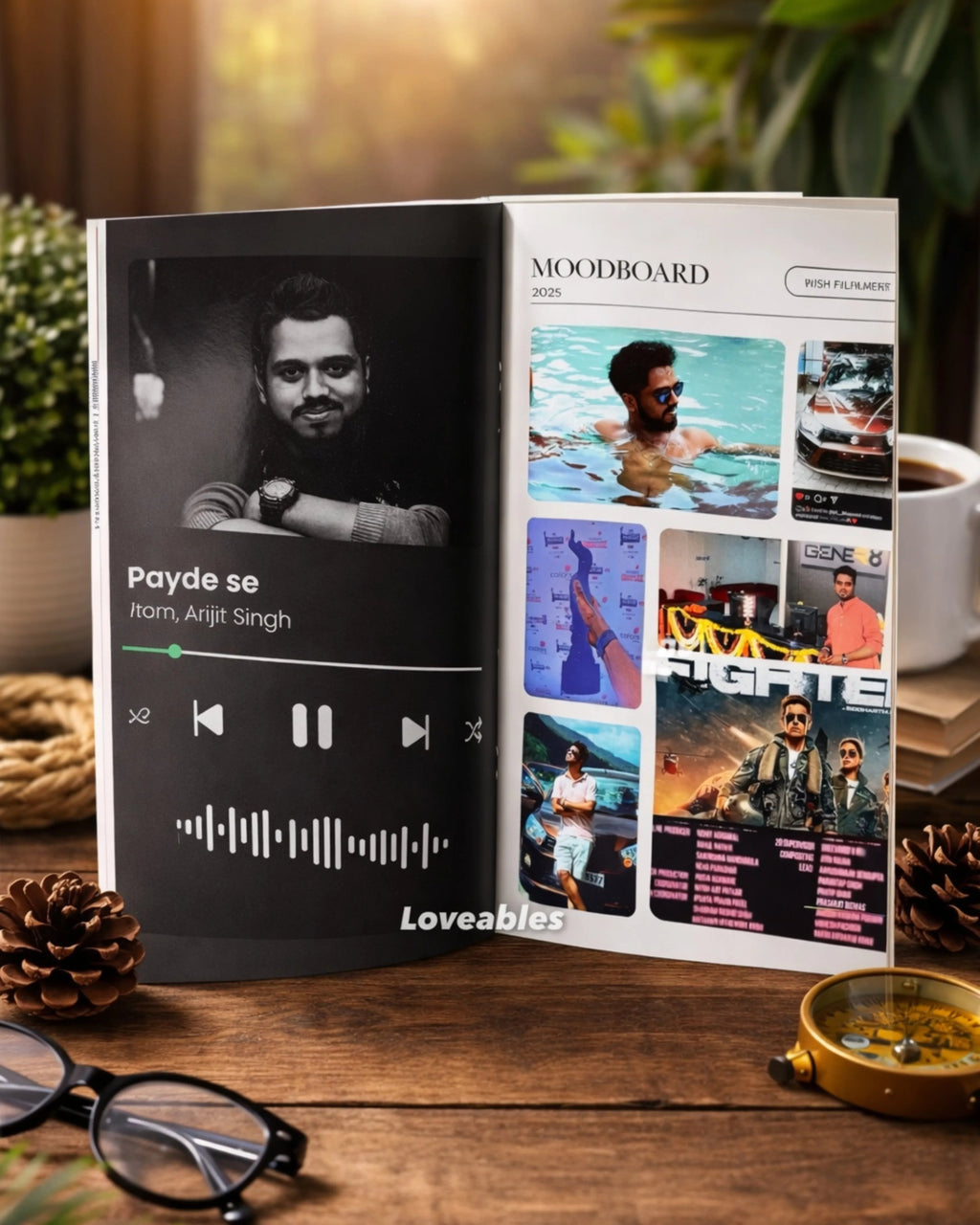 unique custom magazine birthday gift for boyfriend husband India