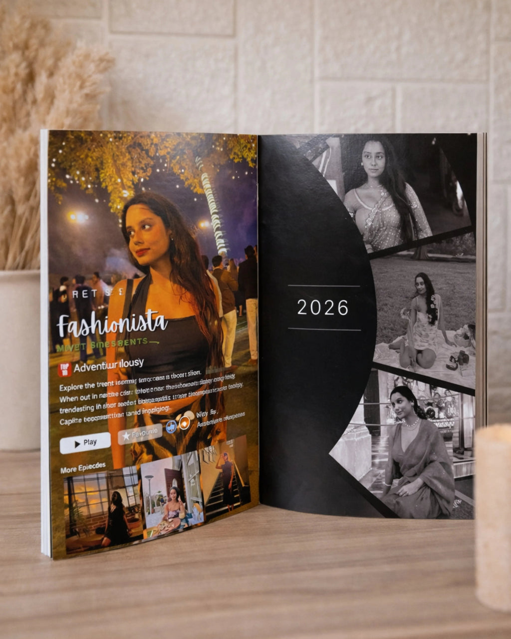 personalised custom magazine gift for best friend sister girlfriend India