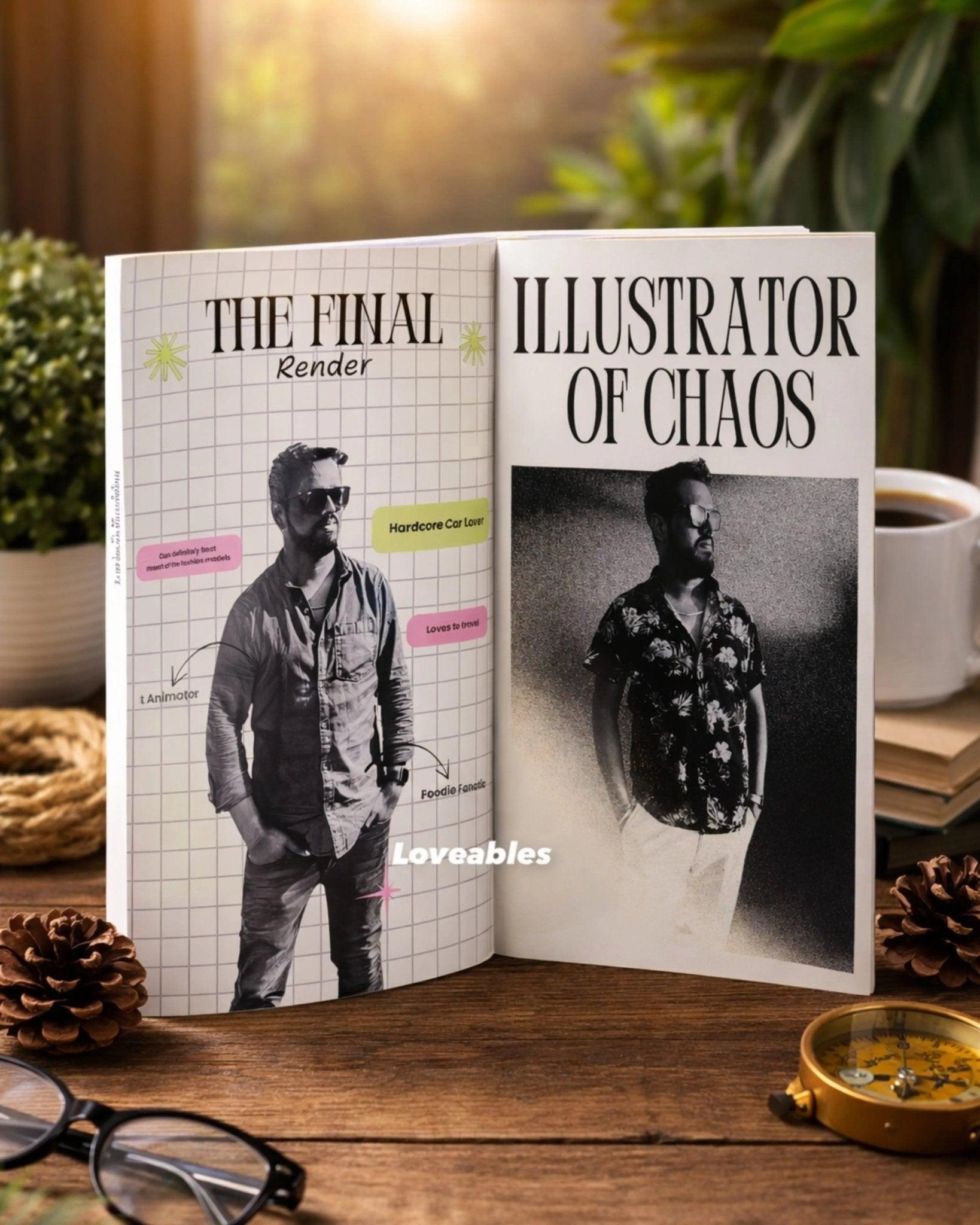 Customized Magazine Gift for Men - Loveables
