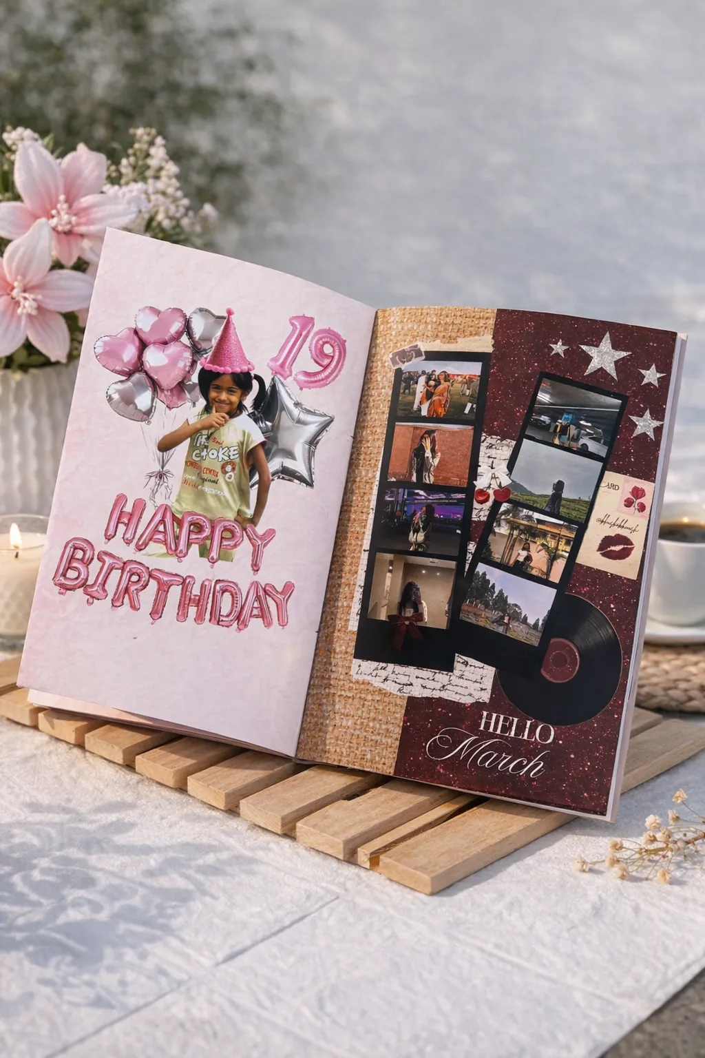 unique personalised birthday magazine gift for girlfriend India