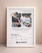 personalised love photo frame gift for girlfriend couples India