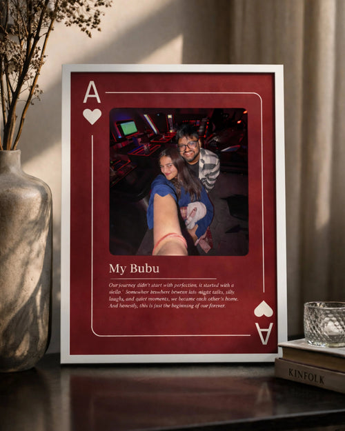 personalised cards photo frame gift India