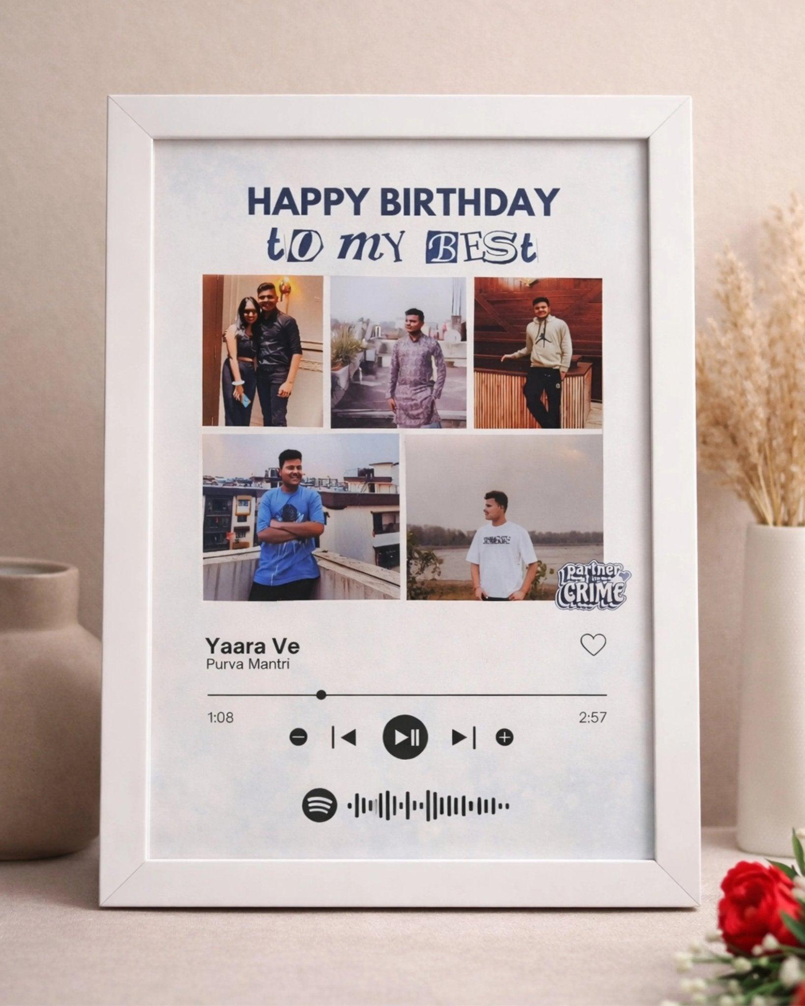 Spotify Collage Frame - Loveables